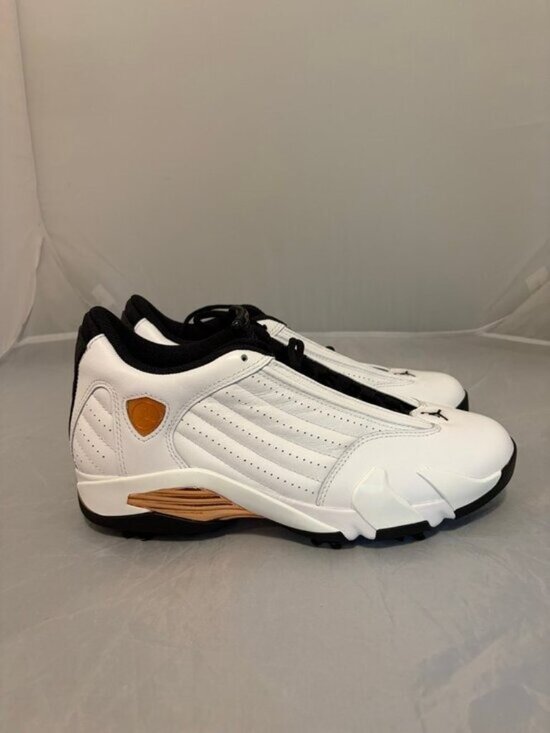 Air Jordan 14 Retro Golf shoes US open pack white mens shoes size 10 HV4813 100 main image 6